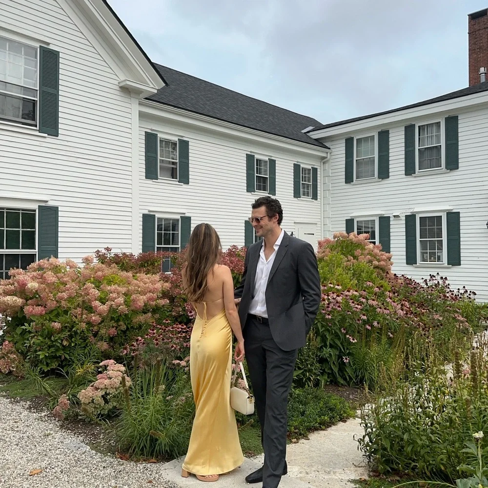 Reformation Petites Jeany Silk Dress -Size SP - Picture 4 of 4